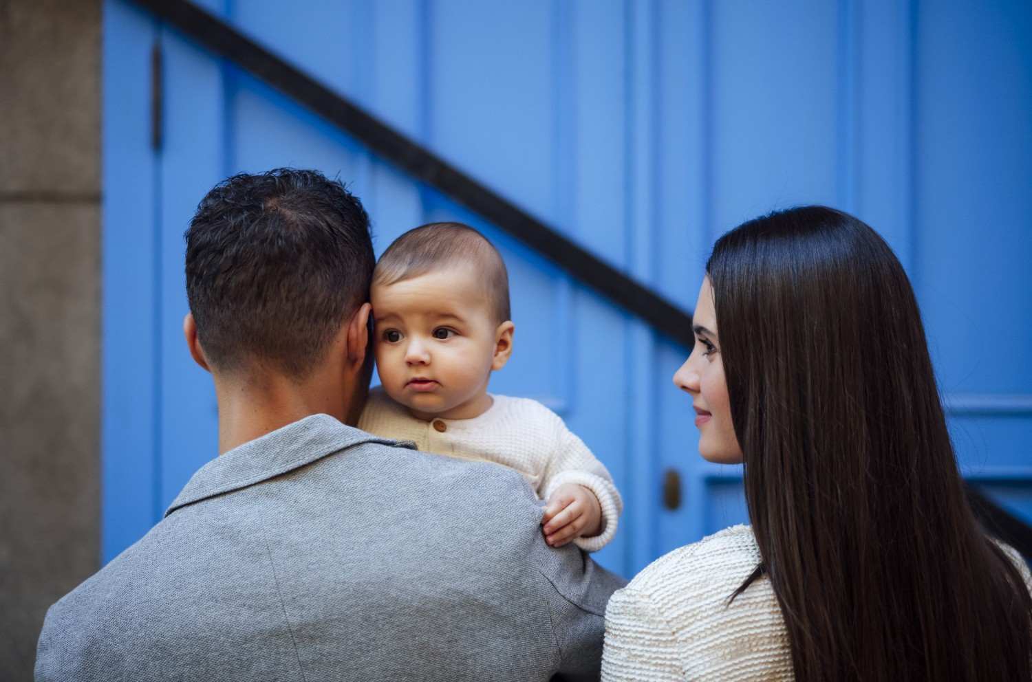 Parent and child sharing a supportive moment