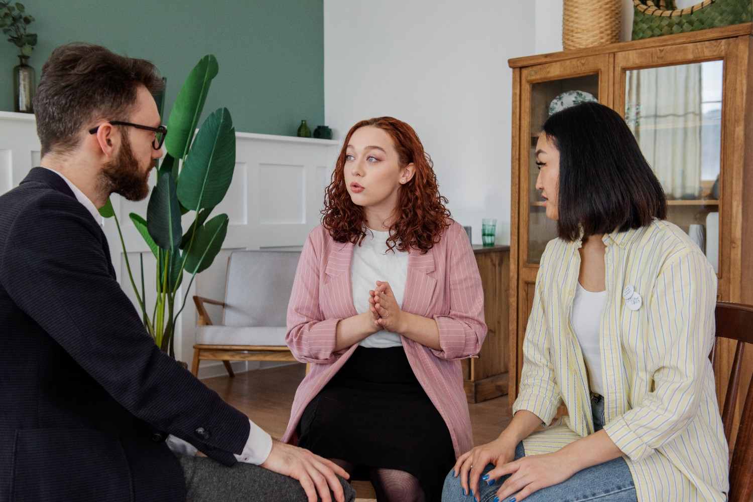 Group counseling conversation